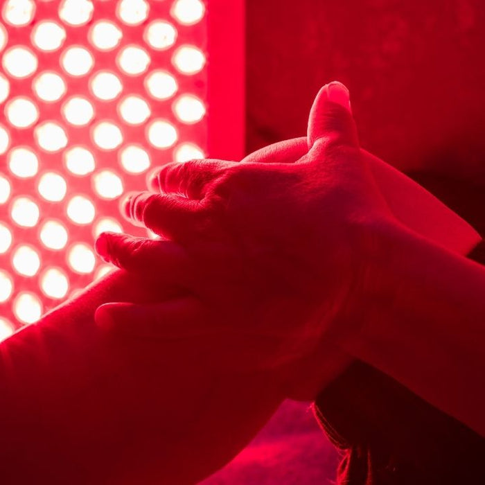 red light therapy device for leg pain at home