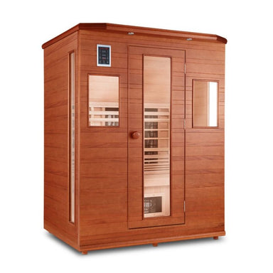 sauna for three people from the side
