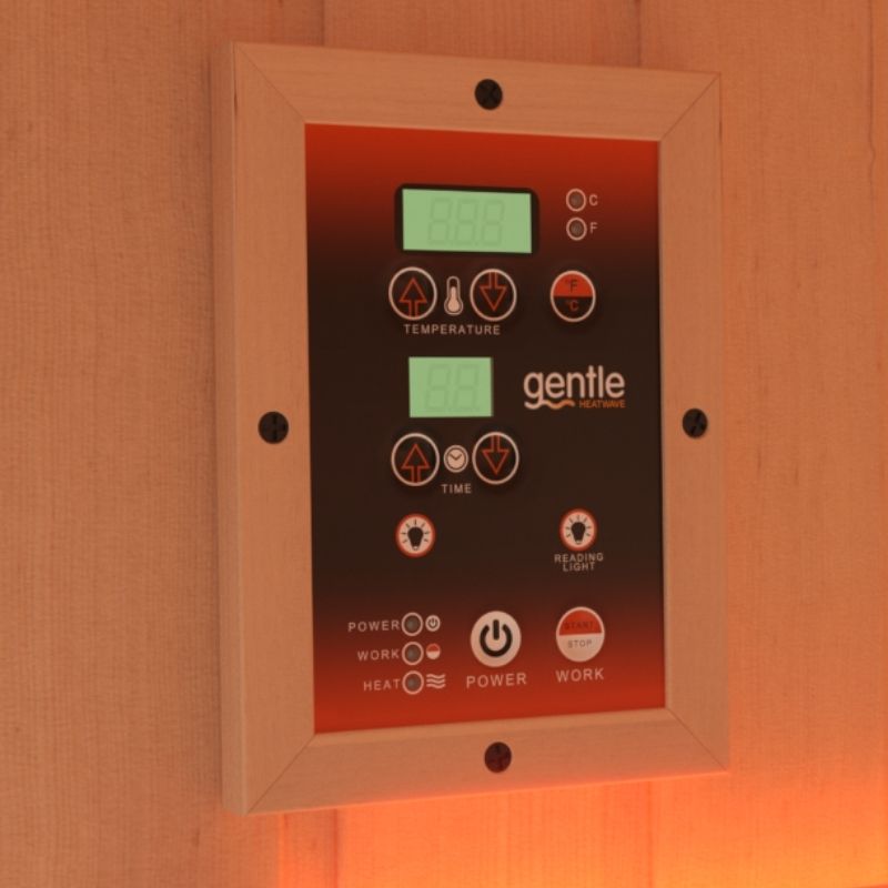 2 Person Gentle Heatwave Vision T2 Infrared Sauna