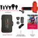 Pulse 3.0 Manual Massage Tool with all the attachments, premium travel case and the quickstart guide