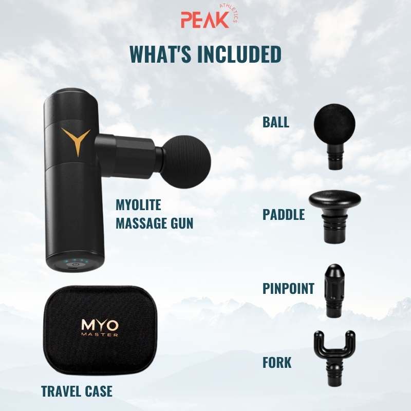 Myogun Myo Master MyoLite Massage Gun — Peak Athletics