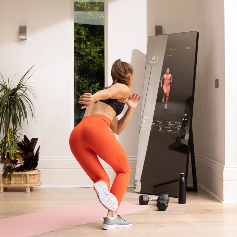 Yoga The Mirror Workout Device 43' Interactive Glass TV Gym